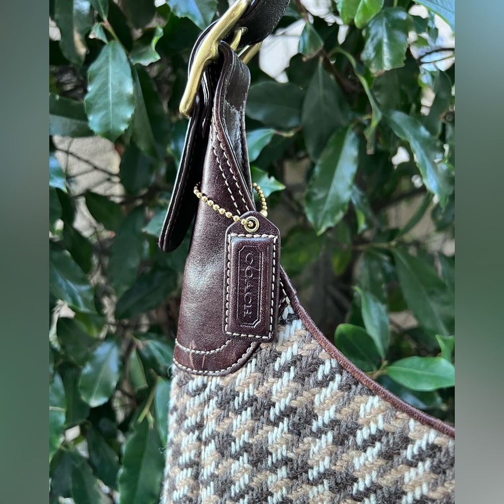 SOLD—Coach Y2K Hampton Houndstooth - Picture 13 of 14